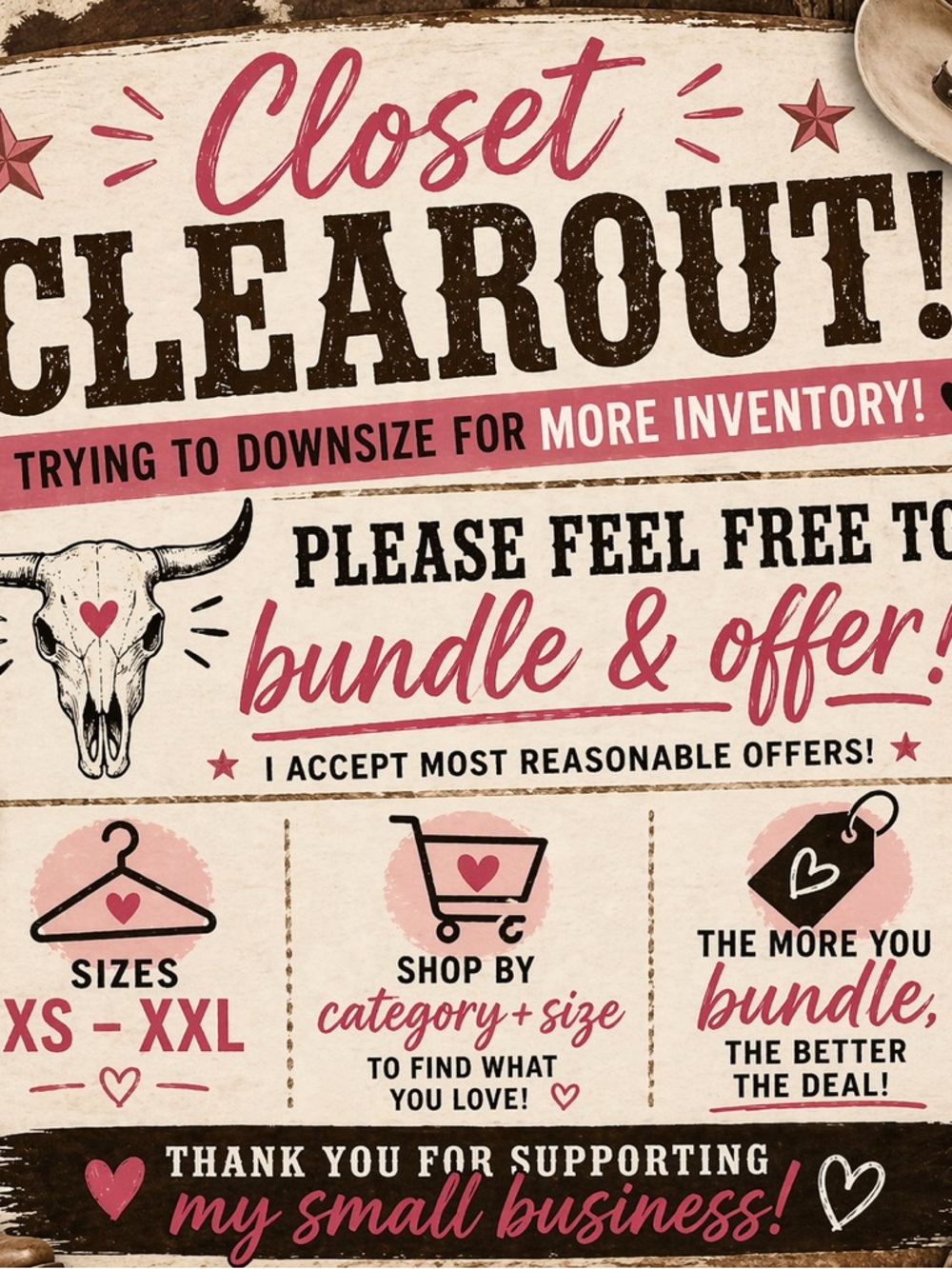 🚨CLOSET CLEAROUT🚨